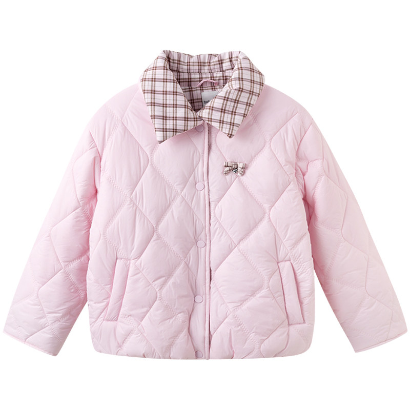 巴拉巴拉女童棉服中大童棉衣外套