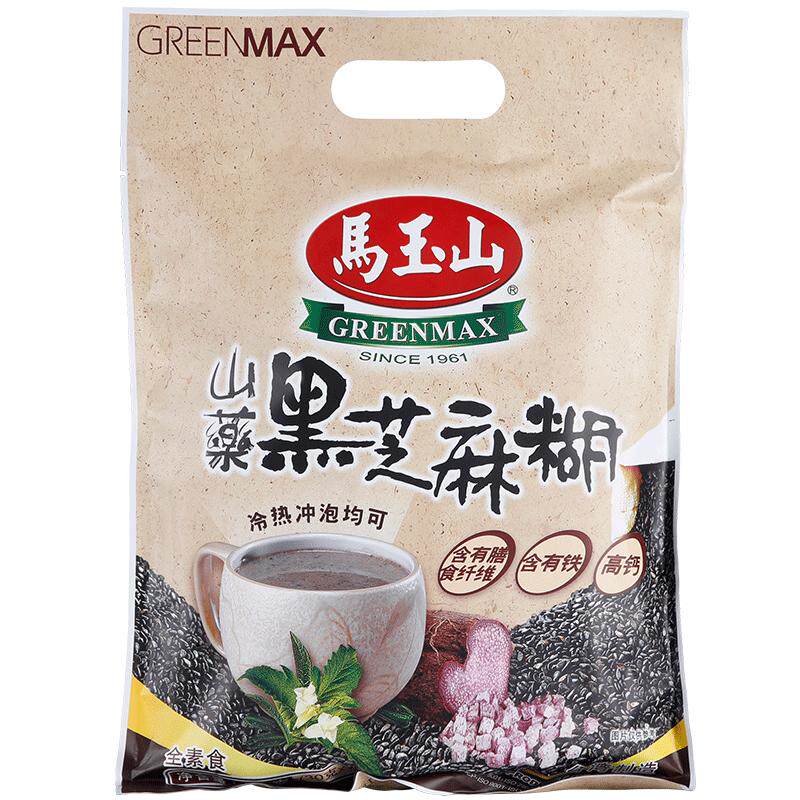 马玉山山药黑芝麻糊紫米燕麦五谷冲饮营养早餐即食代餐独立小包装