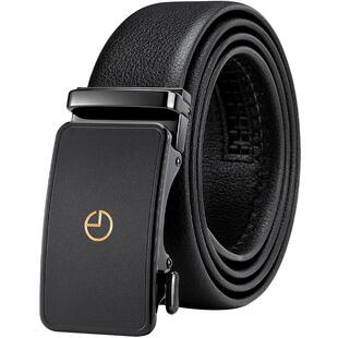 金利来新款轻奢皮带男款真皮商务牛皮裤带青年自动扣磨砂腰带礼盒