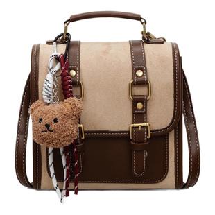 秋冬季复古女式双肩包2025新款通勤百搭后背包出游旅行迷你小书包