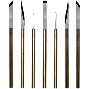 手工铲刀手办模型推刀小铲刀手板铲刀3D后处理组装工具套装雕刻刀