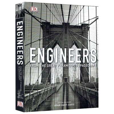工程师图解百科 英文原版 Engineers From the Great Pyramids to Spacecraft DK 从金字塔到宇宙飞船人类文明发展史 英文版英语书
