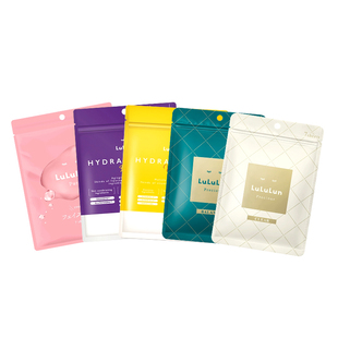 【自营】lululun小粉盒面膜补水保湿去黄气暗沉嫩肤维稳官方正品