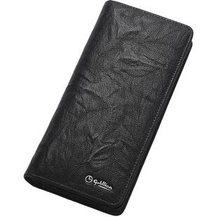 金利来新款男士钱包真皮长款商务皮夹羊皮钱夹手包轻奢银包零钱包