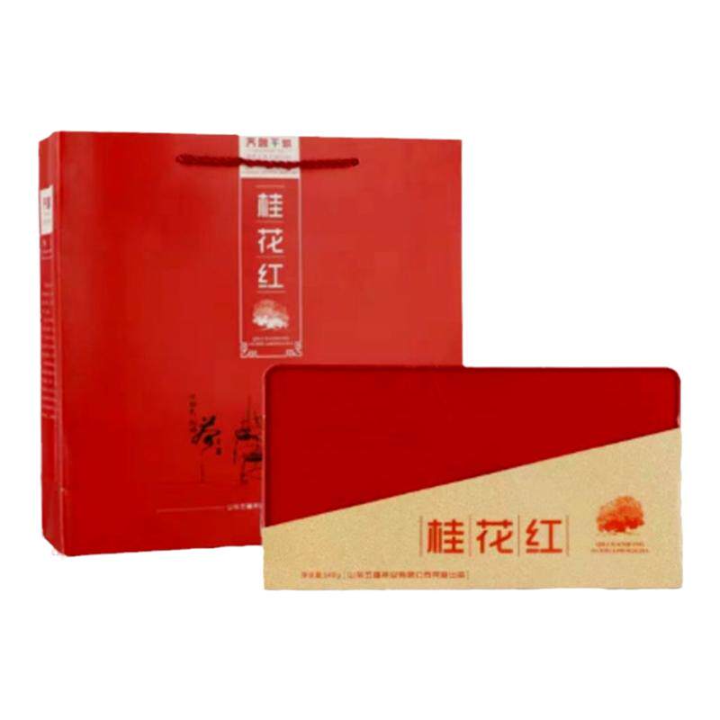 2026齐鲁干烘茶桂花红莱芜老干烘茶 礼盒独立包装山东特产280克
