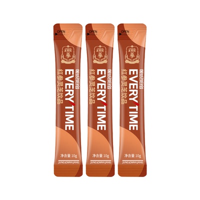 【U先】正官庄红参浆灵芝饮浓缩液10g*3条试喝装效期至26年11月