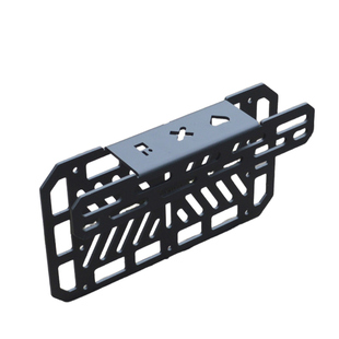 巡航摩托车边架复古机车改装边包架行李包战术挂板MOLLE边箱支架