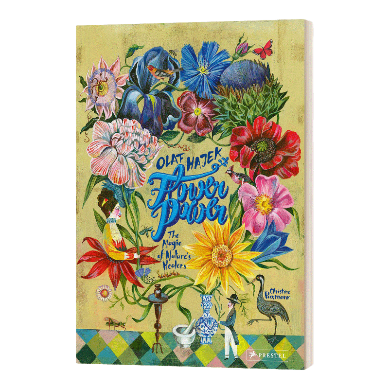 英文原版绘本 Flower Power The Magic of Nature's Healers 花的力量 大自然治疗师的魔力 精装 英文版 进口英语原版书籍