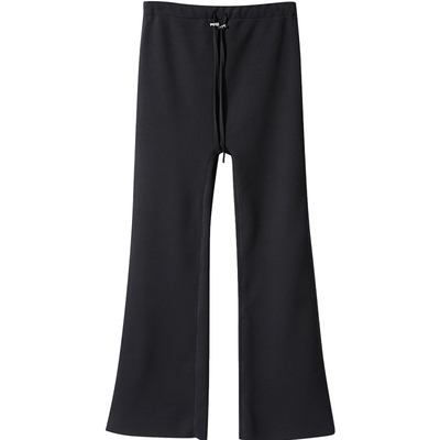 英氏孕妇喇叭裤新款无托腹打底裤