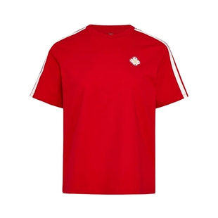 adidas阿迪达斯新年款短袖2026春女运动休闲舒适喜庆T恤 KV0506