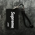 Pink Black Supreme + Leather Rope