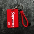 Orange Red Supreme + Leather Rope