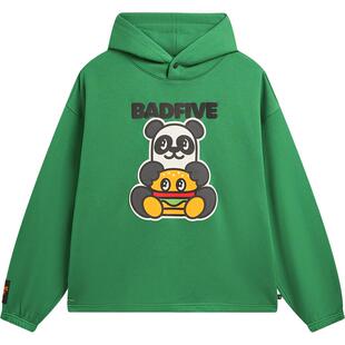 李宁反伍BADFIVE少不入川 x 1807联名系列卫衣男士春季宽松运动服