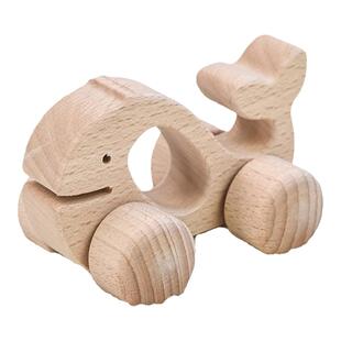 厂家供应宝宝安抚卡通新款车惯性车仿真木制汽大号型滑行玩具