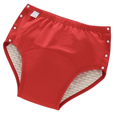 老年人防漏尿侧扣安全裤可机洗