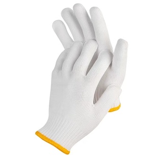 劳保耐磨手套线手套工作手套毛纺手套男工地手套干活修车棉线棉纱