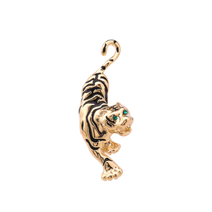 复古高档胸针女立体老虎胸花配饰韩版男士西装领口别针胸章领针扣