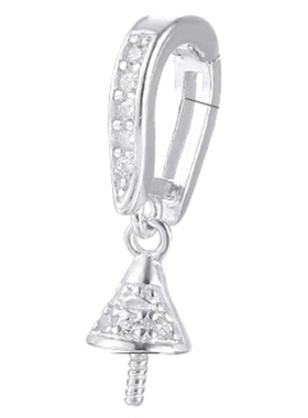 珍珠项链扣手链搭扣吊坠扣头配件