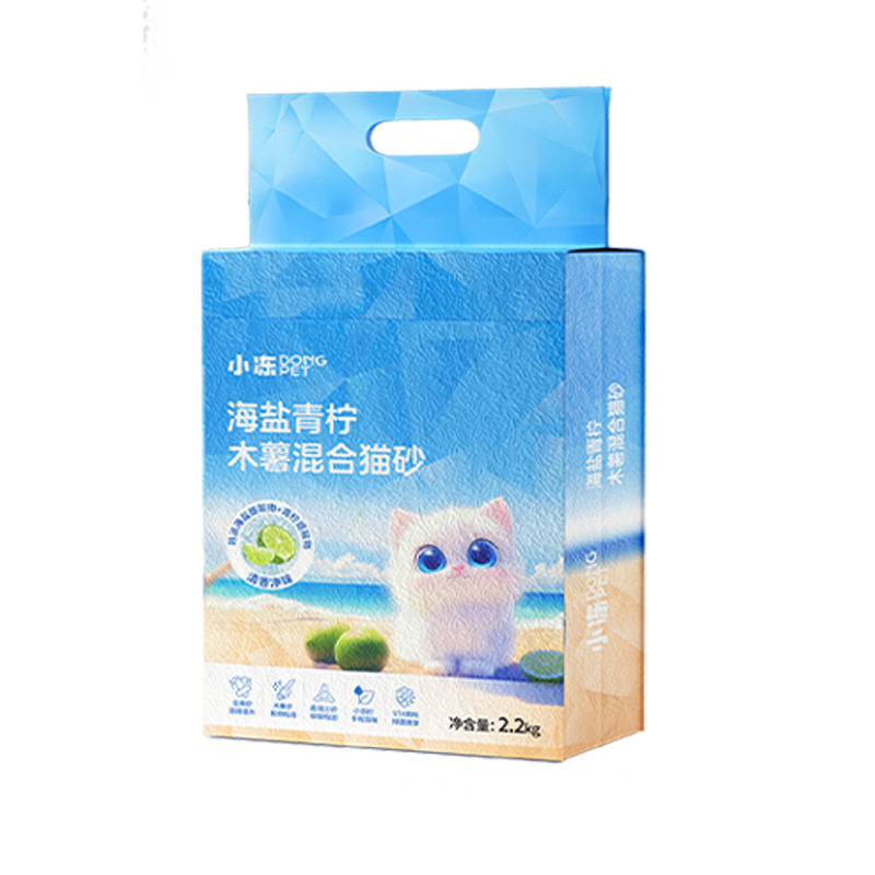 5斤三合一木薯混合猫砂试用装1包