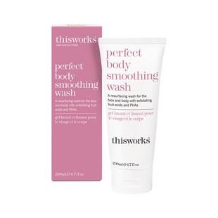 THISWORKS果酸沐浴露五碳糖保湿滋润补水添加PHAs温和敏感肌200ml
