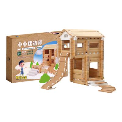 智慧宝盒小小建筑师榫卯拼搭积木