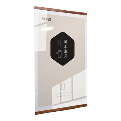 高级感亚克力形象风采展示墙