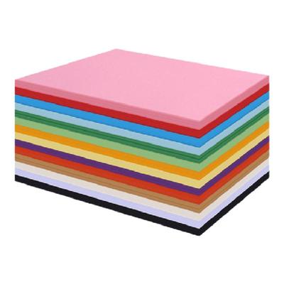 久印A6彩色卡纸160g单词卡 明信片160克 100张装幼儿园彩纸手工纸混色彩色纸 黑色红色厚彩色打印纸 绘画纸