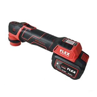 FLEX无线锂电小型抛光机 PXE80汽车打磨打蜡二合一抛光机细节抛光