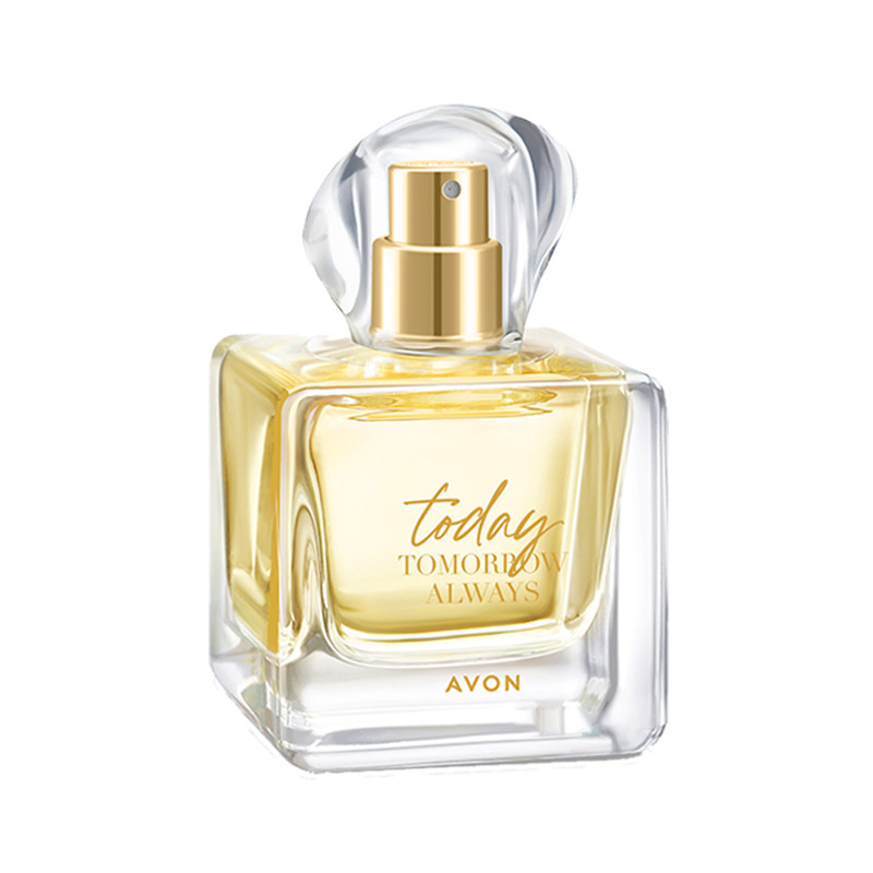 正品 Avon雅芳今日香水50ml 兰花香调水女持久淡雅香氛 喷雾香水
