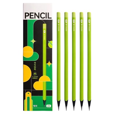 黑木铅笔小绿杆小学生专用