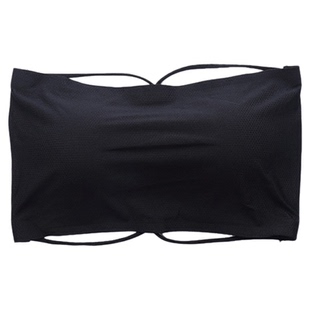 皇朝拉丁舞服裹胸女防走光抹胸式文胸无肩带聚拢内衣打底内搭H08