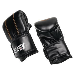 方便佩戴露母指拳击手套半指透气打沙袋拳套轻便裸带练拳感拳击套