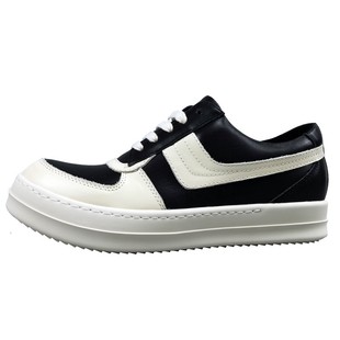 ro鞋男增高厚底低帮板鞋运动休闲鞋大钩子倒三角斑马纹