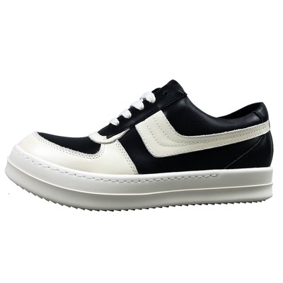 ro增高厚底帮板运动休闲皮鞋