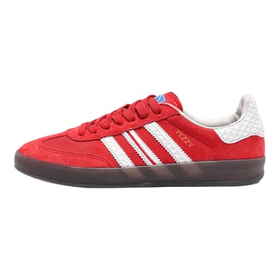 hellokitty联名凯蒂猫德训鞋女2026秋季新款真皮休闲运动阿甘板鞋