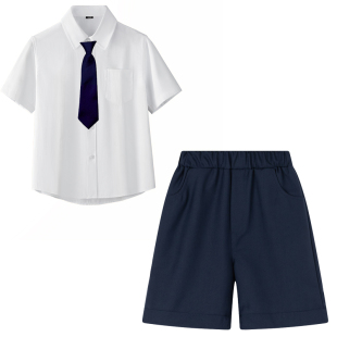 六一儿童演出服小学生班服学院风衬衫套装幼儿园毕业照服装合唱服