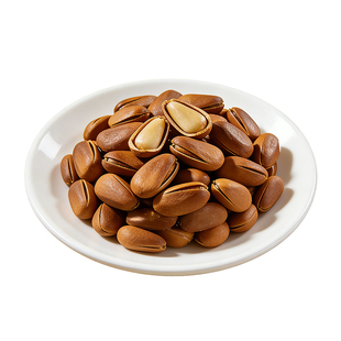 秋谷稻场长白山特大颗粒开口松子东北手剥坚果零食2025新货250g*2