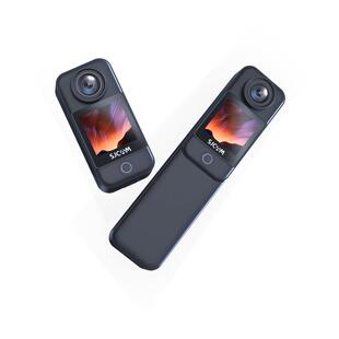 SJCAM速影隽狐C300运动相机摩托车车记录仪4K摄像360全景钓鱼拇指