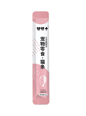 狼博士猫条100支整箱送收纳桶