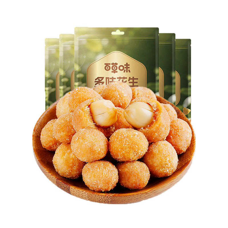 百草多味花生210g袋装