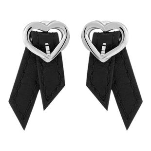 【徐梦洁同款】BLACKHEAD/黑头爱心耳环女生甜酷个性设计感520