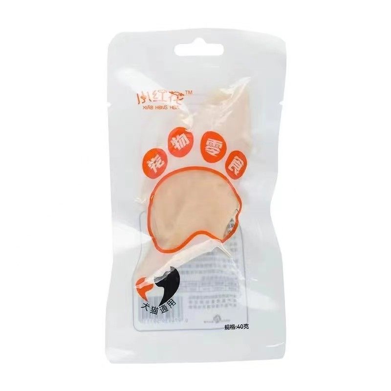 宠物零食水煮鸡胸肉40克犬猫通用蒸煮鸡小胸猫咪狗狗营养湿粮