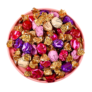 焦糖巧克力太妃糖混合夹心奶糖结婚庆喜糖休闲小零食年货糖果批发