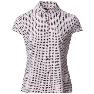 贝特如衬衫夏季新款短袖中老年妈妈装波点衬衣专柜正品上衣YF