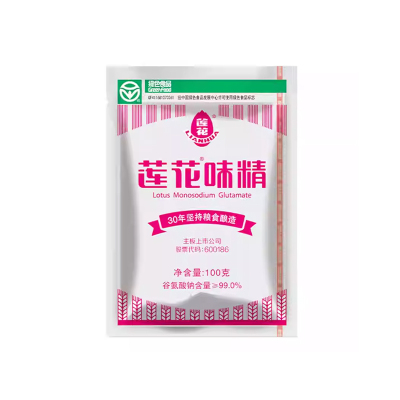 莲花味精100g小包装提鲜家用酿造无盐味精煲汤炒菜凉拌增鲜调味料
