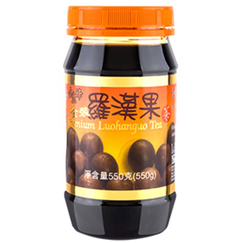 金皇蜂 金装罗汉果茶草本植物萃取养胃护胃特色饮品瓶装550克传统