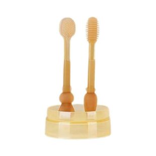 婴儿口腔清洁宝宝乳牙刷洗舌苔硅胶0-1儿童刷牙手指磨牙指套神器