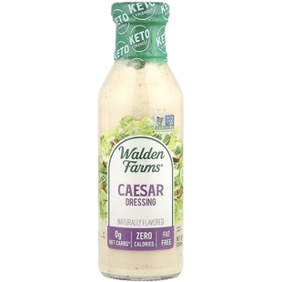 美国 Walden Farms 凯撒沙拉酱 Caesar Dressing健身生酮零卡