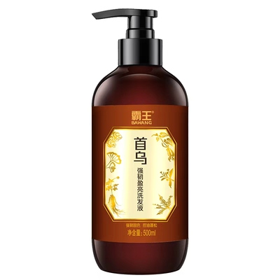 霸王固色防脱亮泽秀发首乌洗发水