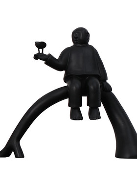 创意几何唱片模型机树脂摆件